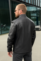 Granatowa Ramoneska Jumbo