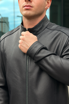 Granatowa Ramoneska Jumbo