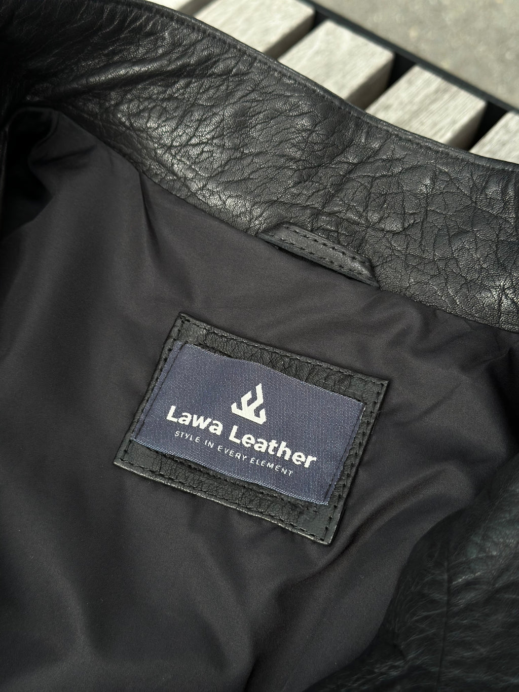 Klasyczna wydłużona kurtka męska